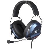 Konix Drakkar Skyfighter One Vezetékes Gamer Headset - Fekete-Kék - Headset