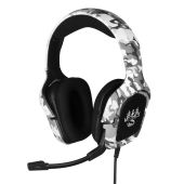 Konix Mythics Ares Camo Vezetékes Gaming Headset - Fehér terepmintás - Headset