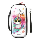 Konix - UNIK " Be Funky" Nintendo Switch/Lite Utazó Tok - Színes