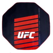 Konix - UFC Gaming Szőnyeg kör alakú 1000x1000mm - Fekete-Piros - Gamer szőnyeg