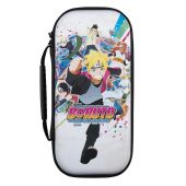 Konix BORUTO "Next Generations" Nintendo Switch/Lite utazó tok - fehér/mintás