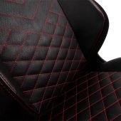 Noblechairs HERO Gamer Szék Alkatrész - PU Műbőr Ülőlap - Fekete-Piros - Gamer szék