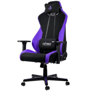 Nitro Concepts S300 Nebula Purple Gaming Szék - Fekete/Lila - 2 év garancia