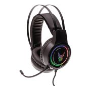 L33T Gjallarhorn Gamer Headset, Stereo, Over-Ear, mikrofonos, RGB, 3.5mm jack, vezetékes