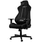 Nitro Concepts S300 Stealth Black Gamer Szék - Fekete - 2 év garancia, Szövet, 135 kg