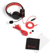Snakebyte Gamer:KIT PRO Nintendo Switch Gamer Headset, Stereo, Over-Ear, mikrofonos, 3.5mm jack, vezetékes