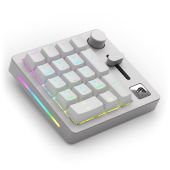 Glorious GMMK Wireless Macro/Numpad, RGB, Mechanikus, Kiegészítő billentyűzet, fém, vezeték nélküli, wireless, USB