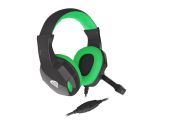 Genesis Argon 100 Gaming Fejhallgató - fekete-zöld - 2 év garancia - Headset