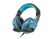Fury Hellcat Gamer Headset, Stereo, Over-Ear, mikrofonos, USB, vezetékes