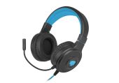 Fury Warhawk - Fekete RGB Gamer Fejhallgató - Headset