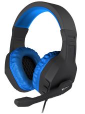 Genesis Argon 200 Gamer Headset, Stereo, Over-Ear, mikrofonos, 3.5mm jack, vezetékes