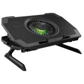 Genesis OXID 850 - 15.6"-17.3" - Gaming Laptop Hűtőpad, 15col, állítható, USB, RGB, LED