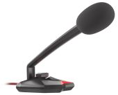 Genesis Radium 200 - Fekete/Piros - Gamer Mikrofon, USB