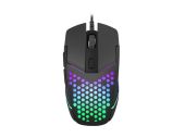 Fury Battler - RGB Gamer Egér, RGB, vezetékes