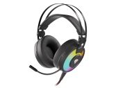 Genesis Neon 600 RGB Gamer fejhallgató - Fekete - Headset