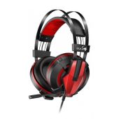 Genius HSG710V Gamer Headset, Virtual surround, Over-Ear, mikrofonos, USB, vezetékes