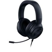 Razer Kraken X Lite Gamer Headset, Virtual surround, Over-Ear, mikrofonos, 3.5mm jack, vezetékes