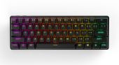 SteelSeries Apex Pro Mini Vezeték Nélküli Mechanikus Gamer Billentyűzet - Angol kiosztás, ÁLLÍTHATÓ switch, RGB, Mechanikus, Mini, fém, vezeték nélküli, wireless, USB, +egér