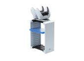 Froggiex Docking charge and storage for PS5 - Töltőállomás +Játéklemez tartó - Fehér