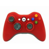 Froggiex XBOX 360/PC Vezeték nélküli kontroller + Vezeték nélküli adapter - Piros