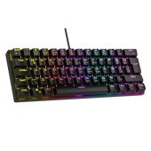 Rampage Plower K60 Blue Switch Gamer billentyűzet - Fekete - US Angol - Billentyűzet