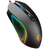 Rampage SMX-G65 ALPOR RGB Vezetékes Gamer Egér - Fekete, RGB, vezetékes