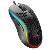 Rampage SMX-R85 GENTLE RGB Vezetékes Gamer Egér - Fekete - Egér