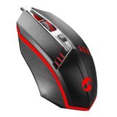 Everest SM-G97 GANK Gamer fekete optikai egér - Egér