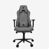 AROZZI VERNAZZA Soft Fabric Gamer szék - Hamuszürke - Gamer szék