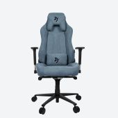 AROZZI VERNAZZA Soft Fabric Gaming szék - Kék - Gamer szék