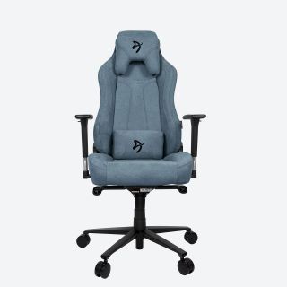 AROZZI VERNAZZA Soft Fabric Gamer szék - Kék
