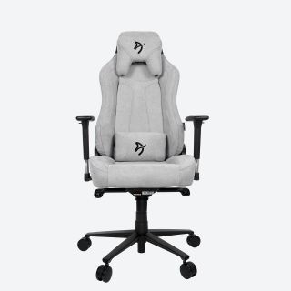 AROZZI VERNAZZA Soft Fabric Gamer szék - Világos Szürke
