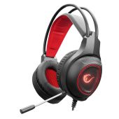 Rampage K-23 Mission Vezetékes Gaming Fejhallgató - Piros - Headset