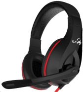 Genius HSG560 Gamer Headset, Stereo, Over-Ear, mikrofonos, 3.5mm jack, vezetékes