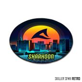 Sharkoon SFM11 Retro Szőnyeg - kör alakú - Mintás - Gamer szőnyeg