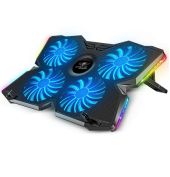 Spirit of Gamer AIRBLADE 500 RGB Gamer Notebook Hűtőpad 17", 17col, állítható, USB, RGB, LED
