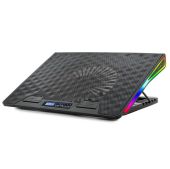 Spirit of Gamer AIRBLADE 800 RGB Gamer Notebook Hűtőpad 17", 17col, állítható, USB, RGB, LED