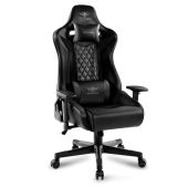 Spirit of Gamer szék - CRUSADER Black, Műbőr, 120 kg