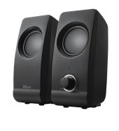 Trust Remo 2.0 Hangszóró - Fekete, horozható, Stereo, jack, USB