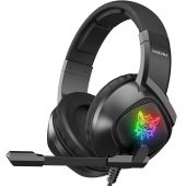 Onikuma K19 RGB Gaming headset - Fekete - Headset