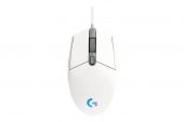 Logitech G102 LIGHTSYNC - Fehér - Gamer Egér, RGB, vezetékes