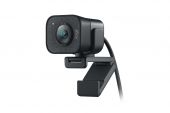 Logitech StreamCam - Gamer Webkamera - Grafitszürke, FullHD, segédfény, mikrofonos, USB