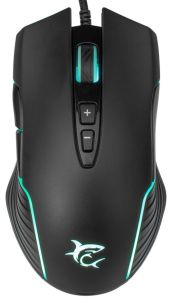 White Shark AZARAH GM-5003 Gamer Egér - 6400 DPI - Fekete - 1 év garancia - Egér