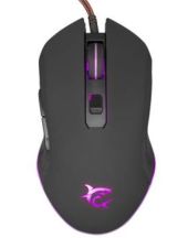 White Shark CYRUS GM-3001 Gaming Egér - 3200 DPI - Fekete - 1 év garancia, Színes, vezetékes