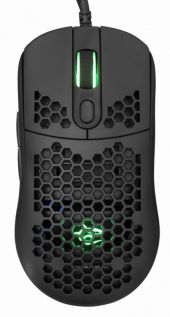 White Shark GALAHAD GM-5007B Gaming Egér - 6400 DPI - RGB - Fekete - 1 év garancia, RGB, vezetékes