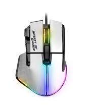 Spirit of Gamer PRO-M5 RGB Vezetékes gamer egér - fehér - Egér