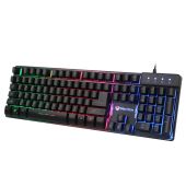 Meetion MT-K9300 Gamer Billentyűzet - Magyar kiosztás, Színes, Membrános, Normál, anti ghosting, vezetékes, USB