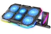 Spirit of Gamer AIRBLADE 700 RGB Gamer Notebook Hűtőpad 17", 17col, állítható, USB, RGB, LED