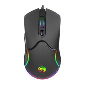 Marvo M359 RGB Gamer Egér - Fekete, RGB, vezetékes