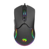 Marvo M359 RGB Gamer Egér - Fekete - Egér